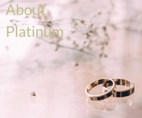 プラチナは結婚指輪の定番です